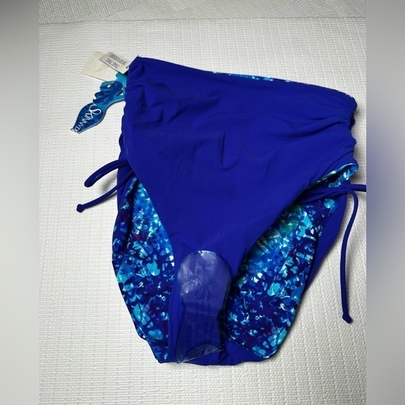 Skinnydip Skinny Dippers Rainbow Alice Transformer Reversible Swim Bottom M NEW - Picture 10 of 16